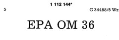 EPA OM 36