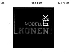 MODELL KONEN