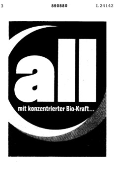 all mit konzentrierter Bio-Kraft