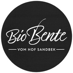 Bio Bente VOM HOF SANDBEK