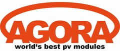 AGORA world`s best pv modules