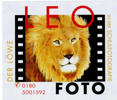 LEO FOTO DER LÖWE IN DER SCHULFOTOGRAFIE