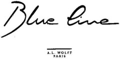 Blue line A.L WOLFF PARIS