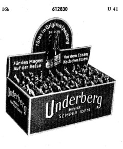 Underberg DEVISE SEMPER IDEM