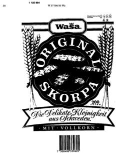 Wasa ORIGINAL SKORPA