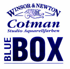 BLUE BOX WINSOR & NEWTON Cotman Studio Aquarellfarben