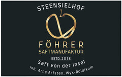 STEENSIELHOF FÖHRER SAFTMANUFAKTUR Saft von der Insel