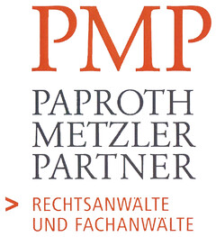 PMP PAPROTH METZLER PARTNER > RECHTSANWÄLTE UND FACHANWÄLTE