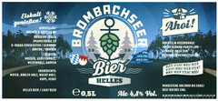 BROMBACHSEER 2020 Bier HELLES BRAUEREI LOREM Ahoi!