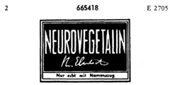 NEUROVEGETALIN