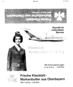Kleeblatt-Portionsbutter