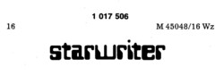 starwriter