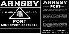 ARNSBY FINE OLD DOURO PORT