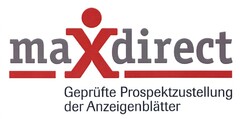 maxdirect Geprüfte Prospektzustellung der Anzeigenblätter