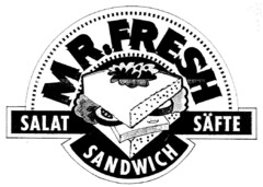 MR.FRESH  SALAT SANDWICH SÄFTE