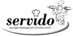 servido Aus dem Kühlregal ein schnelles Mahl!