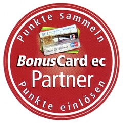 Punkte sammeln BonusCard ec Partner Punkte einlösen