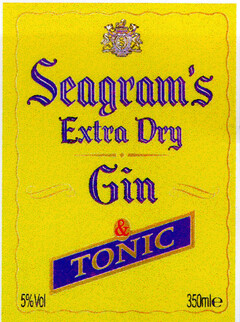 Seagram's Extra Dry Gin & TONIC