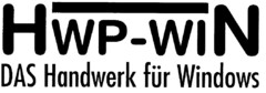 HWP-WIN DAS Handwerk für Windows