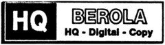 HQ BEROLA HQ-Digital-Copy