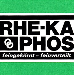 RHE-KA PHOS feingekörnt=feinverteilt