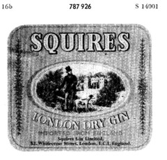 SQUIRES LONDON DRY GIN