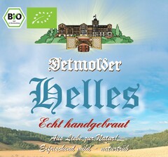 Detmolder Helles Echt handgebraut Aus Liebe zur Natur! Erfrischend mild - naturtrüb