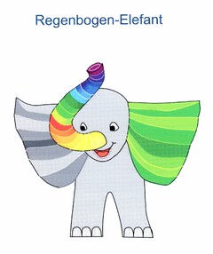 Regenbogen-Elefant