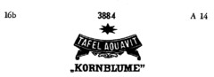 TAFEL AQUAVIT "KORNBLUME"