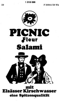 PICNIC Fleur Salami mit Elsässer Kirschwasser eine Spitzenqualität