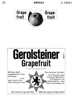 Gerolsteiner Grapefruit