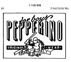 for boys PEPPERINO ORIGINAL WEAR MADE IN ITALY