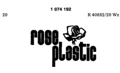 rose plastic