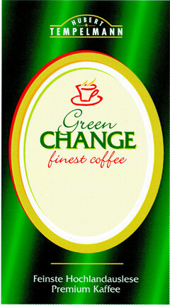 Green CHANGE finest coffee