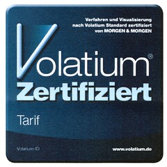 Volatium Zertifiziert