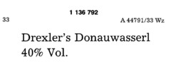 Drexler`s Donauwasserl 40% Vol.