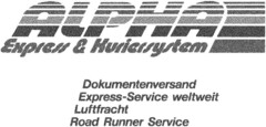 ALPHA Express & Kuriersystem