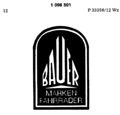 BAUER MARKEN FAHRRÄDER