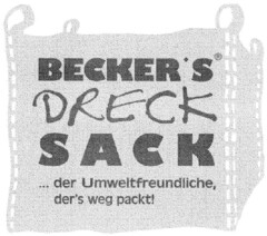 BECKER'S DRECK SACK ... der Umweltfreundliche, der's weg packt!