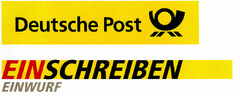 Deutsche Post EINSCHREIBEN EINWURF