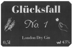 Glücksfall No. 1 London Dry Gin 0,5l vol 43%