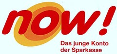 now! Das junge Konto der Sparkasse