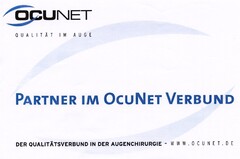 PARTNER IM OCUNET VERBUND DER QUALITÄTSVERBUND IN DER AUGENCHIRURGIE - WWW.OCUNET.DE