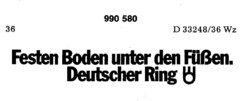 Festen Boden unter den Füßen. Deutscher Ring