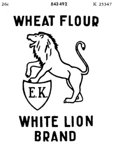 WHEAT FLOUR WHITE LION BRAND E.K.