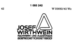 JOSEF WIRTHWEIN FACHWERK- UND MASSIVHAUS BAUBETREUUNG PLANUNG VERKAUF