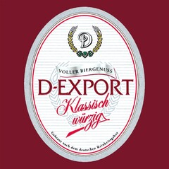 D-EXPORT Klassisch würzig