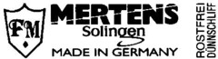 MERTENS Solingen