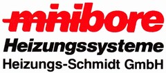 minibore Heizungssysteme Heizungs-Schmidt GmbH