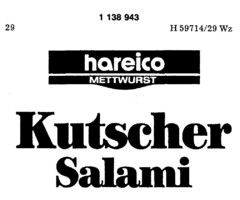 hareico METTWURST Kutscher Salami